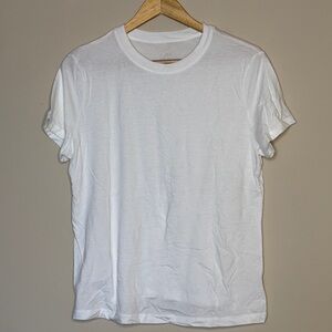 Classic White Women's T-Shirt L